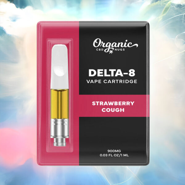 strawberry cough delta 8 thc vape cartridge